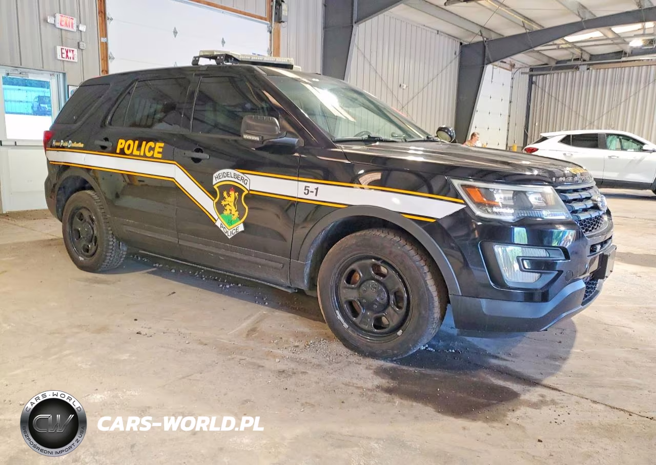 2016 Ford Explorer Police Interceptor VIN:1FM5K8AT2GGD16035 - 4