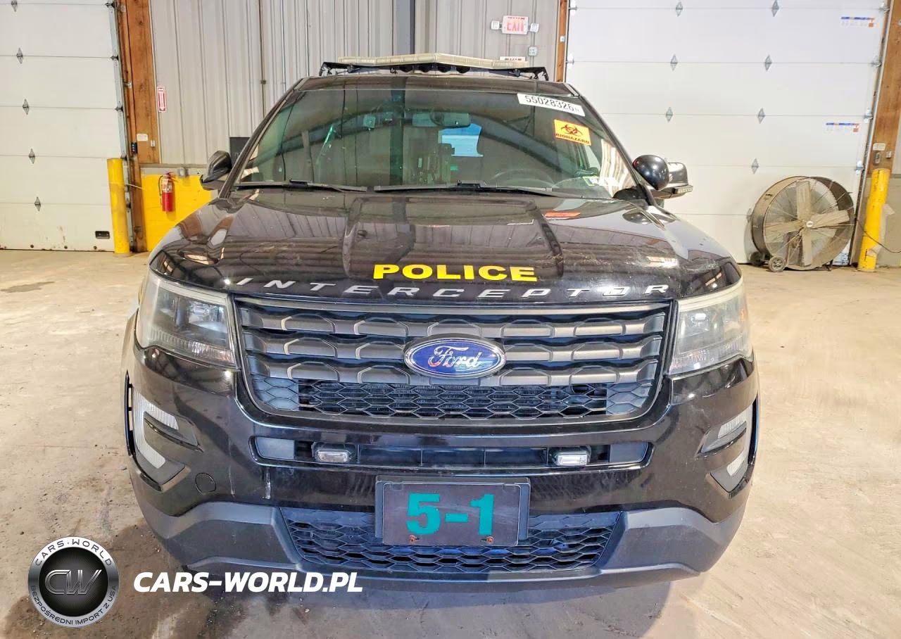 2016 Ford Explorer Police Interceptor VIN:1FM5K8AT2GGD16035 - 5