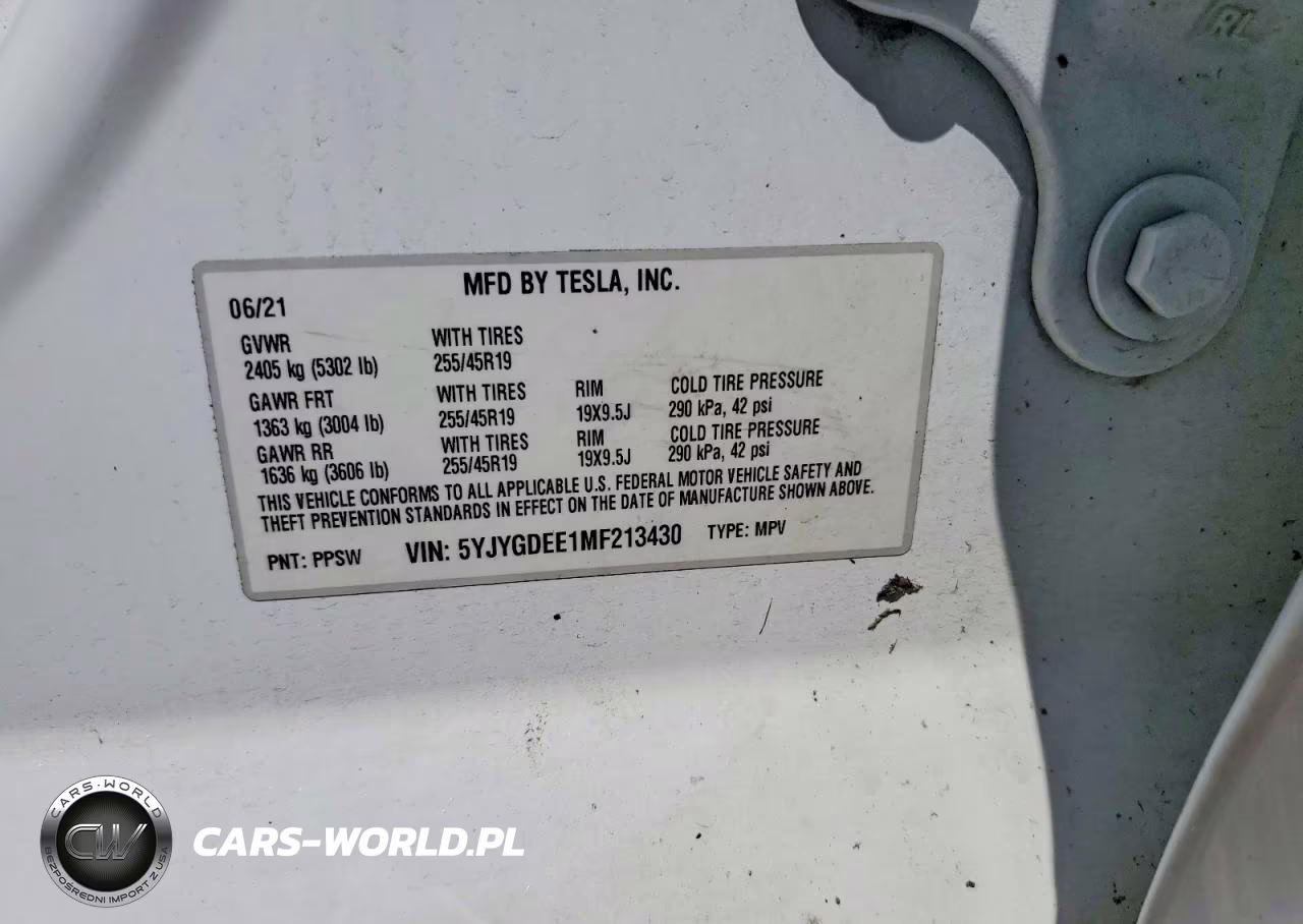 2021 Tesla Model Y VIN:5YJYGDEE1MF213430 - 13