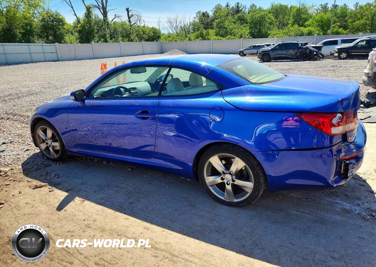 2010 Lexus Is 250 VIN:JTHFF2C2XA2502259 - 2