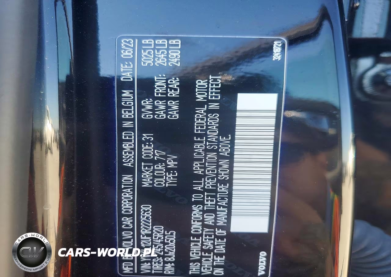 2024 Volvo Xc40 Ultimate VIN:YV4L12UF1R2225630 - 14