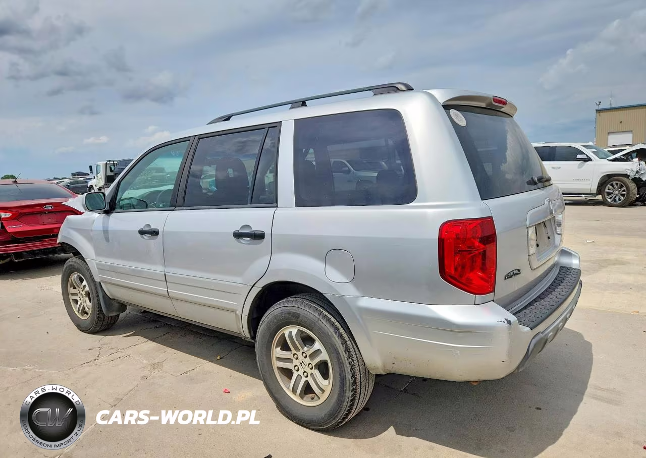 2004 Honda Pilot Exl VIN:2HKYF18614H565091 - 2