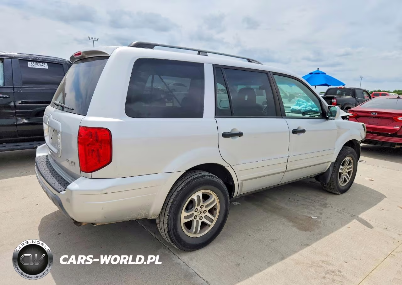 2004 Honda Pilot Exl VIN:2HKYF18614H565091 - 3