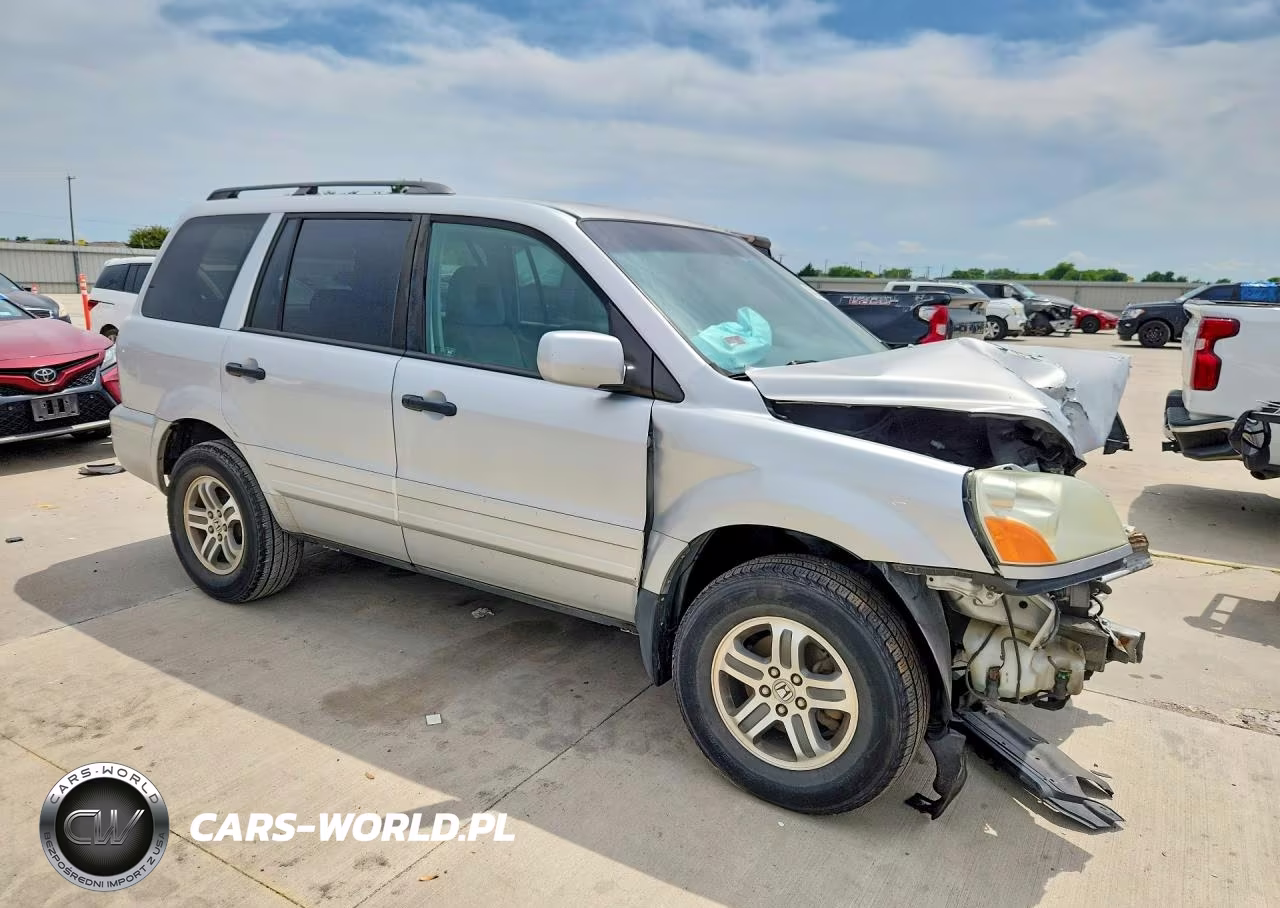 2004 Honda Pilot Exl VIN:2HKYF18614H565091 - 4