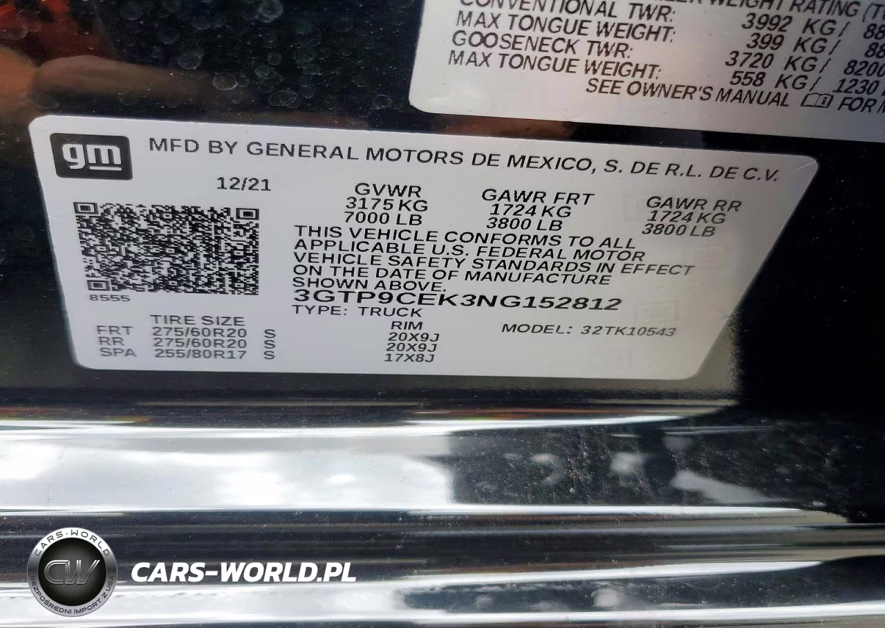 2022 GMC Sierra Limited K1500 Elevation VIN:3GTP9CEK3NG152812 - 12