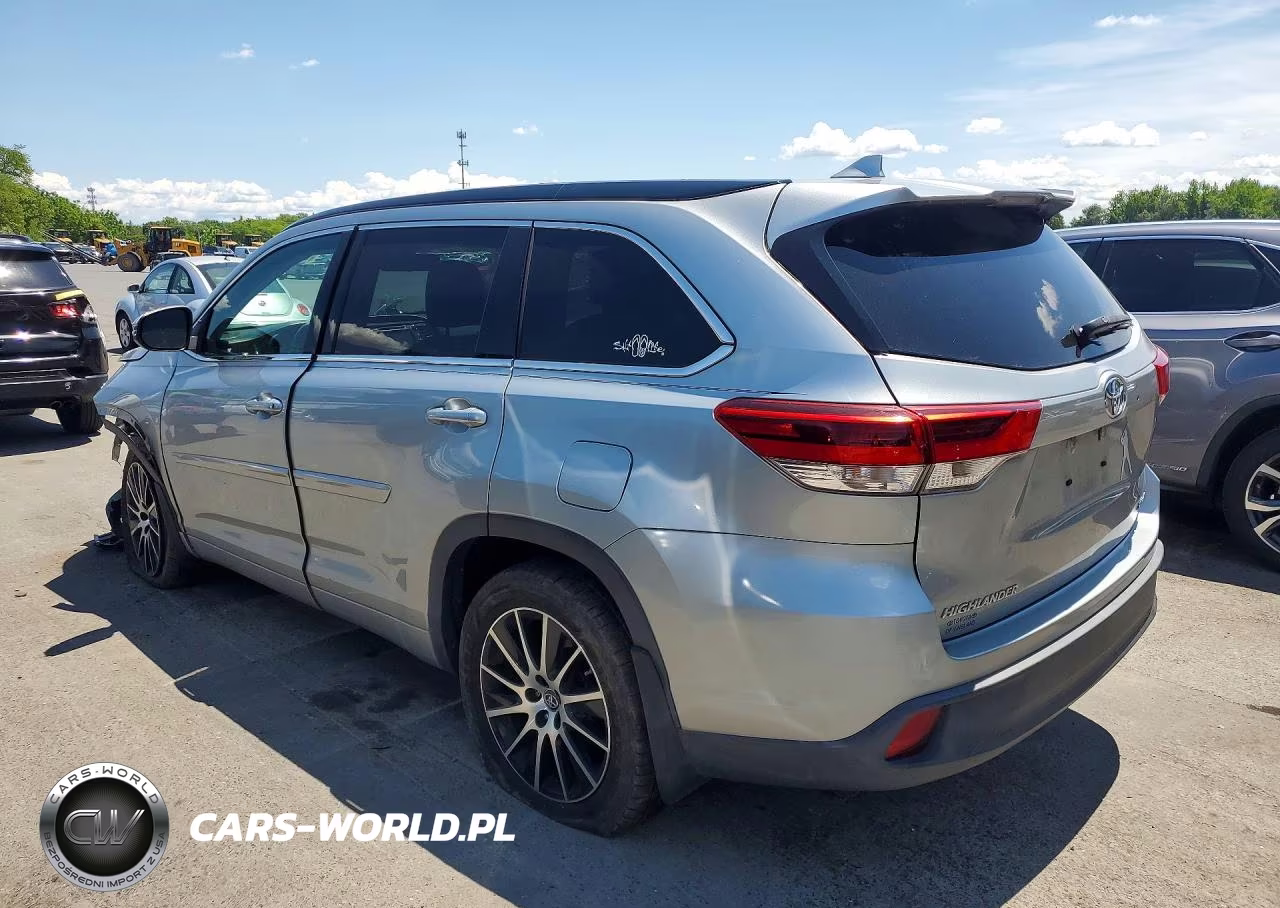 2017 Toyota Highlander Se VIN:5TDJZRFH9HS461038 - 2
