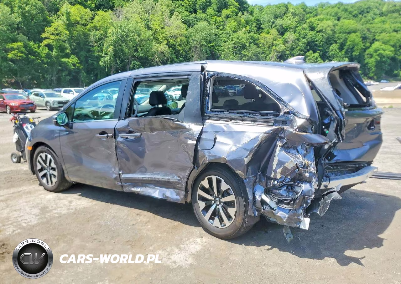 2025 Honda Odyssey Exl VIN:5FNRL6H66SB074067 - 2