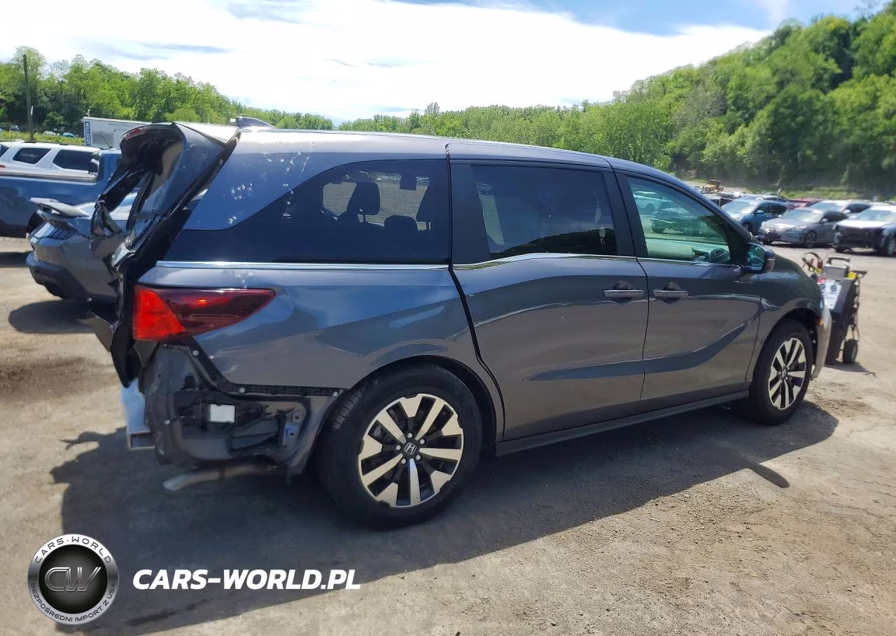 2025 Honda Odyssey Exl VIN:5FNRL6H66SB074067 - 3