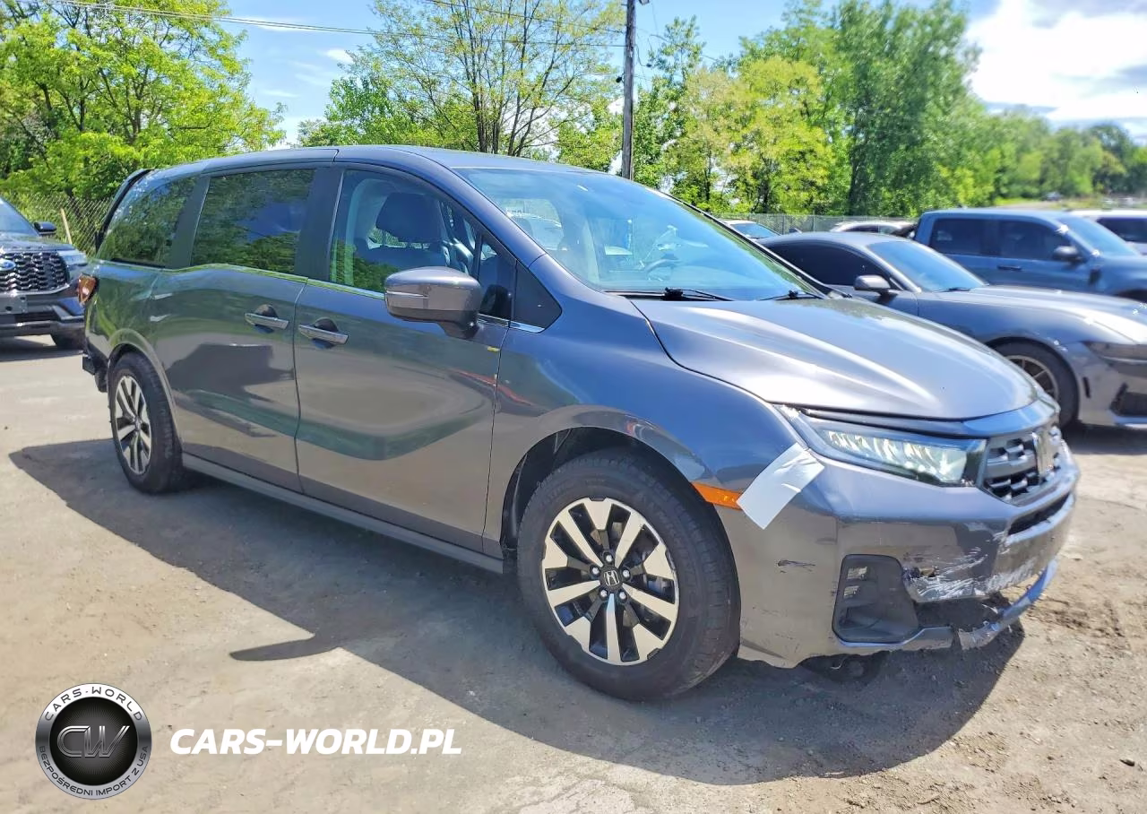 2025 Honda Odyssey Exl VIN:5FNRL6H66SB074067 - 4