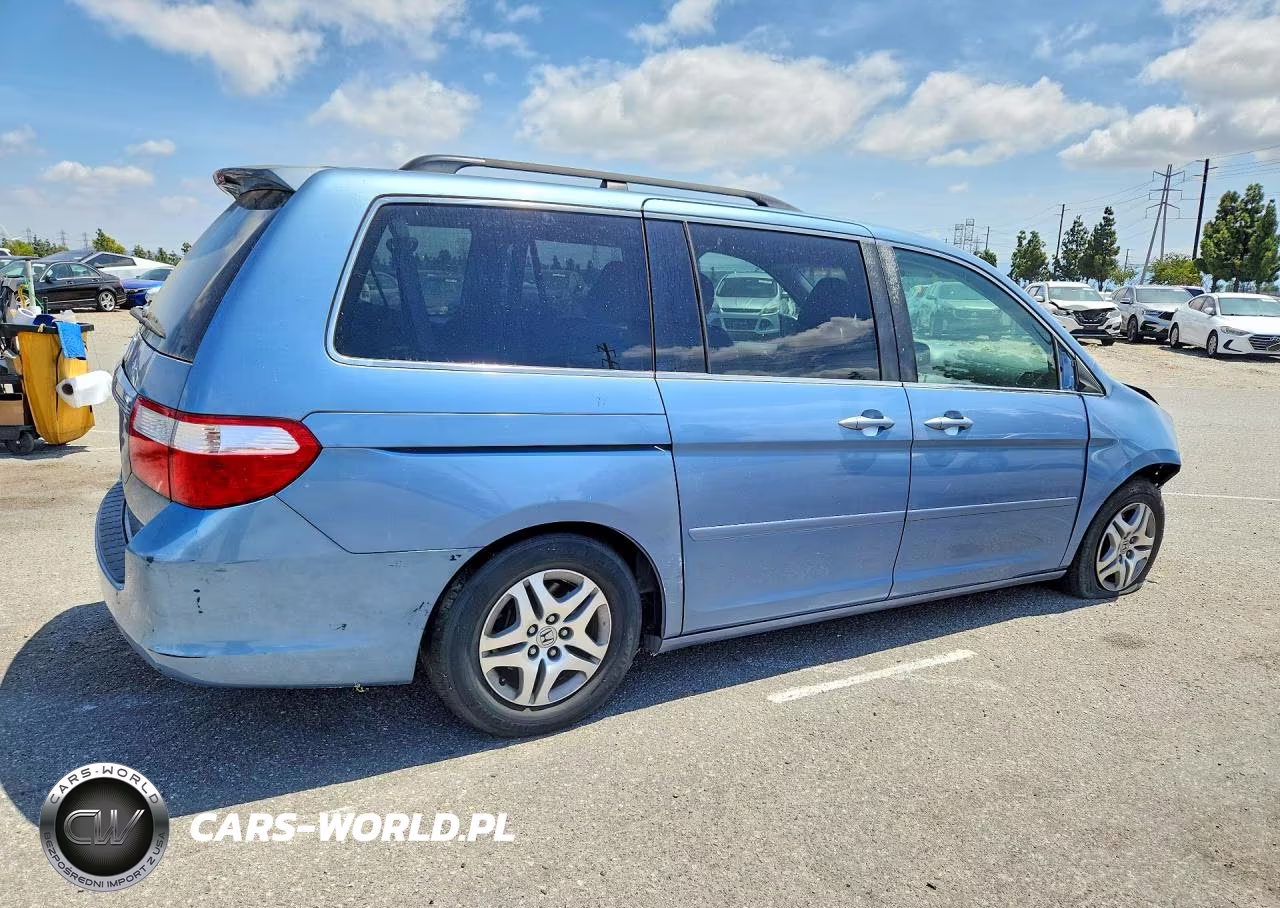 2007 Honda Odyssey Exl VIN:5FNRL38747B037596 - 3
