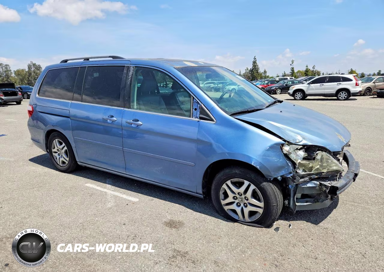2007 Honda Odyssey Exl VIN:5FNRL38747B037596 - 4