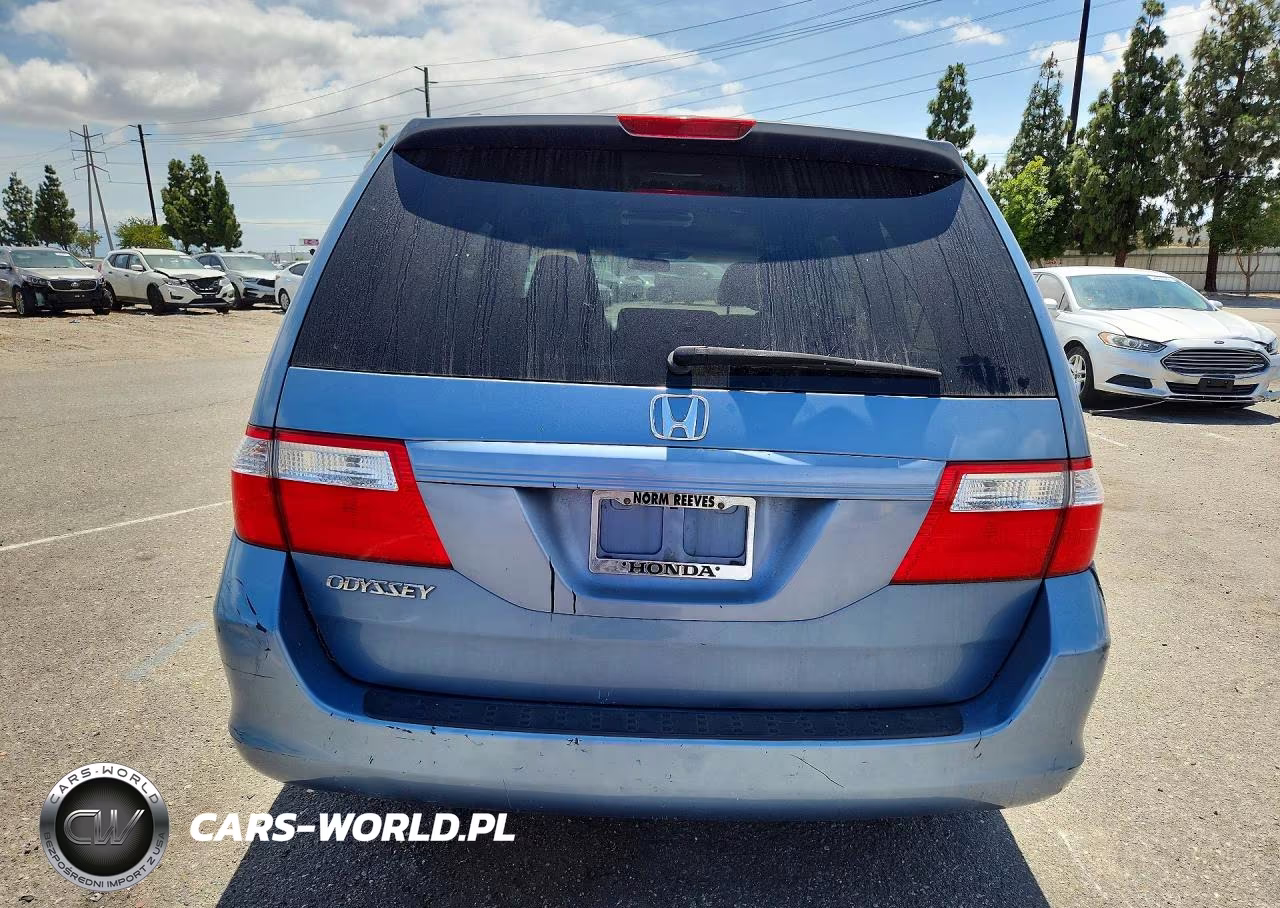 2007 Honda Odyssey Exl VIN:5FNRL38747B037596 - 6