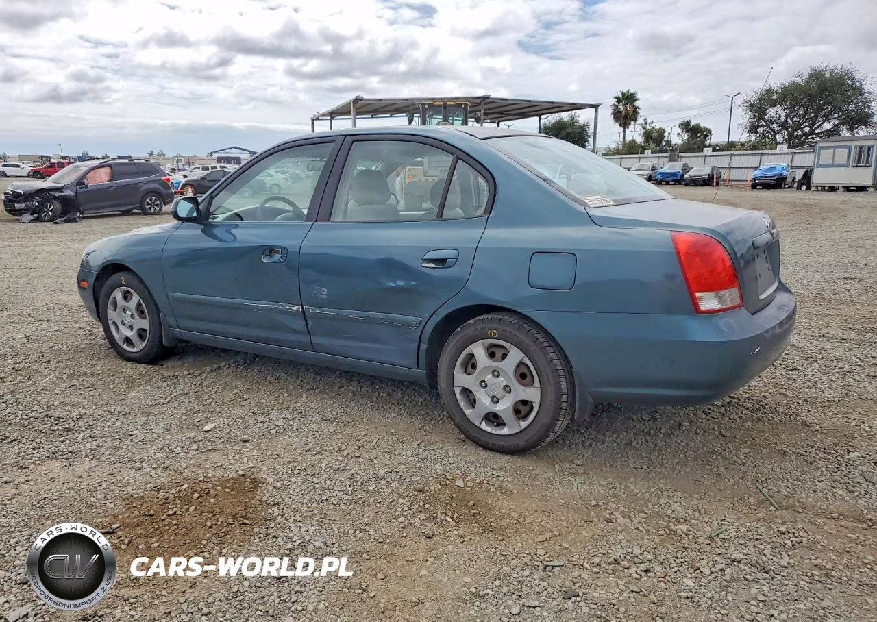 2002 Hyundai Elantra Gls VIN:KMHDN45D52U387528 - 2