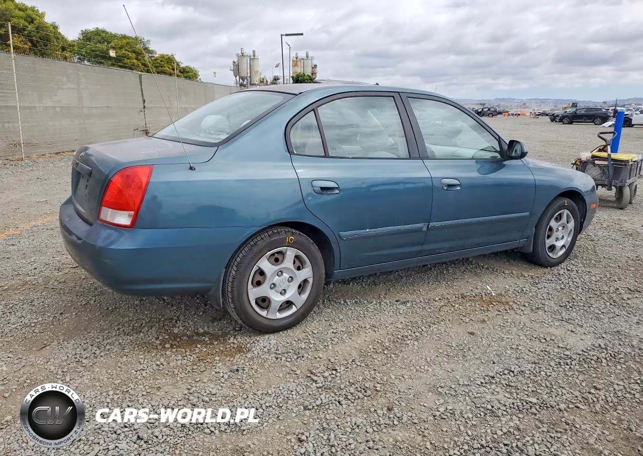 2002 Hyundai Elantra Gls VIN:KMHDN45D52U387528 - 3