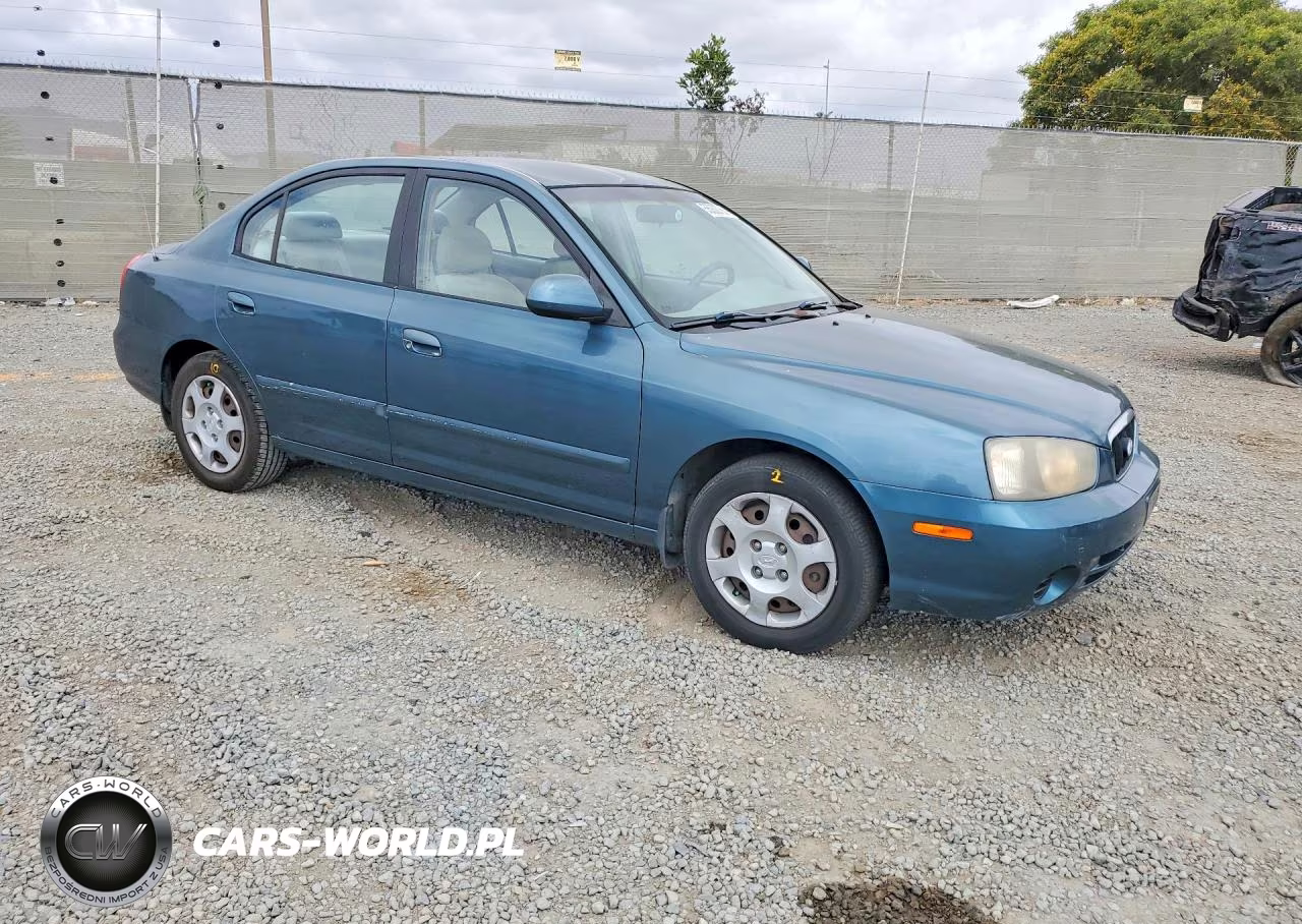 2002 Hyundai Elantra Gls VIN:KMHDN45D52U387528 - 4
