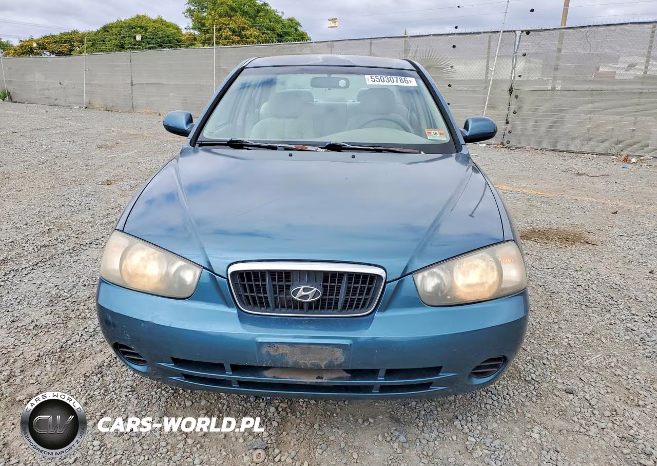 2002 Hyundai Elantra Gls VIN:KMHDN45D52U387528 - 5