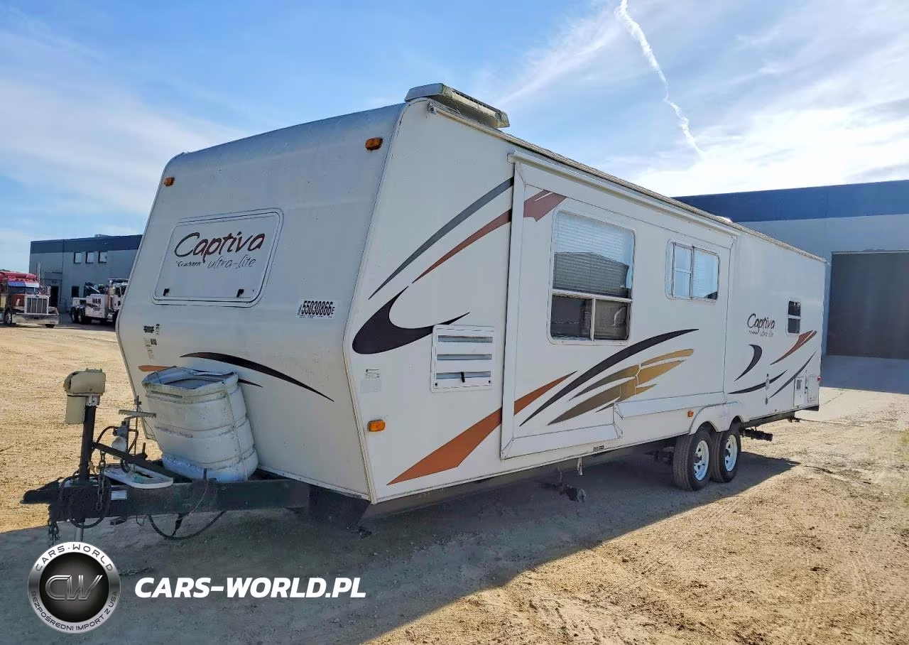2007 Coachmen Captiva Camper VIN:1TC2B744071010724 - 2