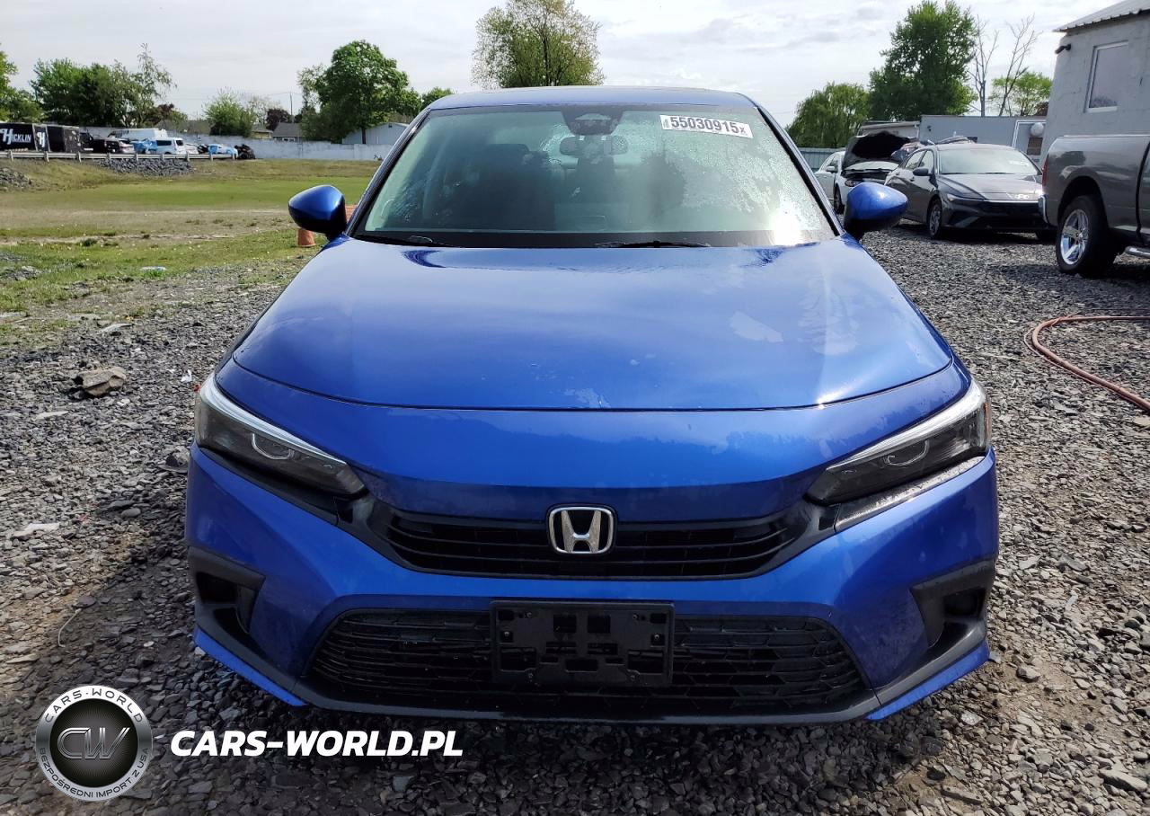 2022 Honda Civic Ex VIN:2HGFE1F72NH304506 - 5