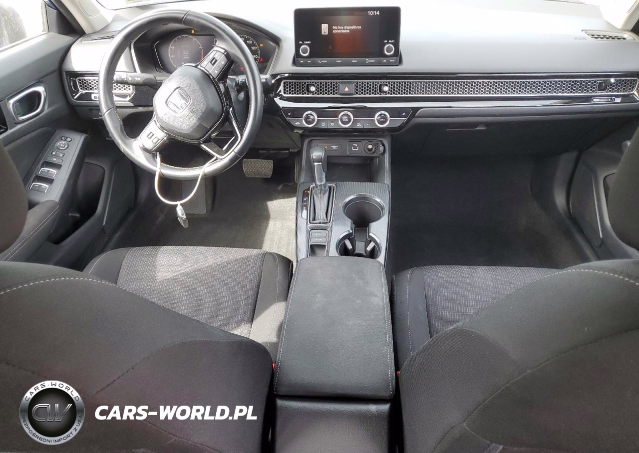 2022 Honda Civic Ex VIN:2HGFE1F72NH304506 - 8