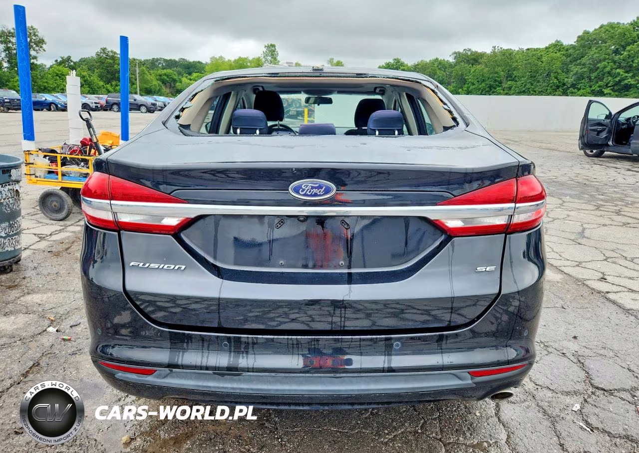 2017 Ford Fusion Se VIN:3FA6P0H75HR177264 - 6