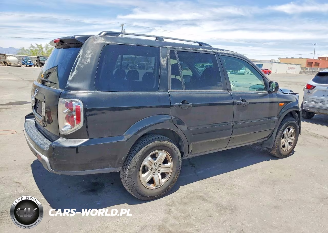 2008 Honda Pilot Vp VIN:5FNYF282X8B021146 - 3