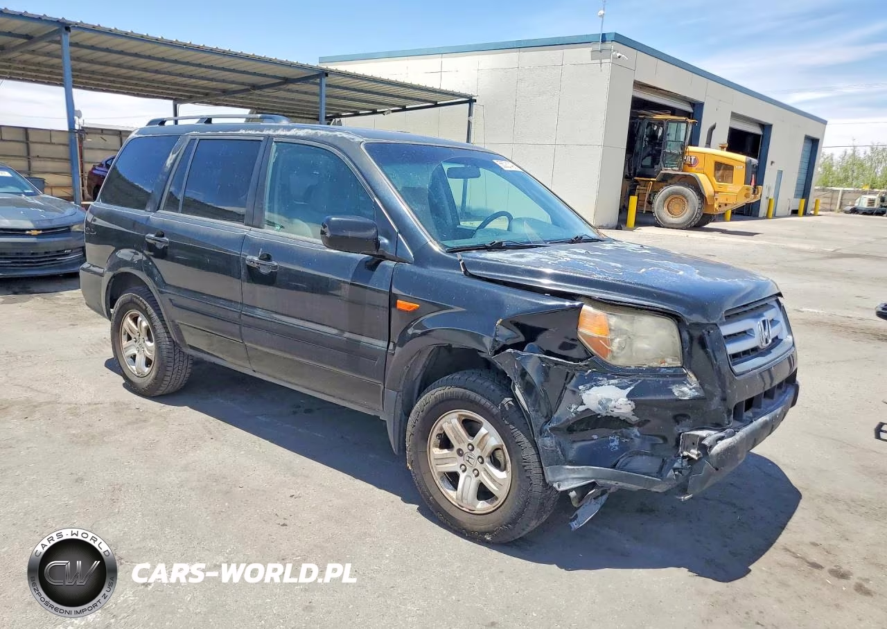 2008 Honda Pilot Vp VIN:5FNYF282X8B021146 - 4