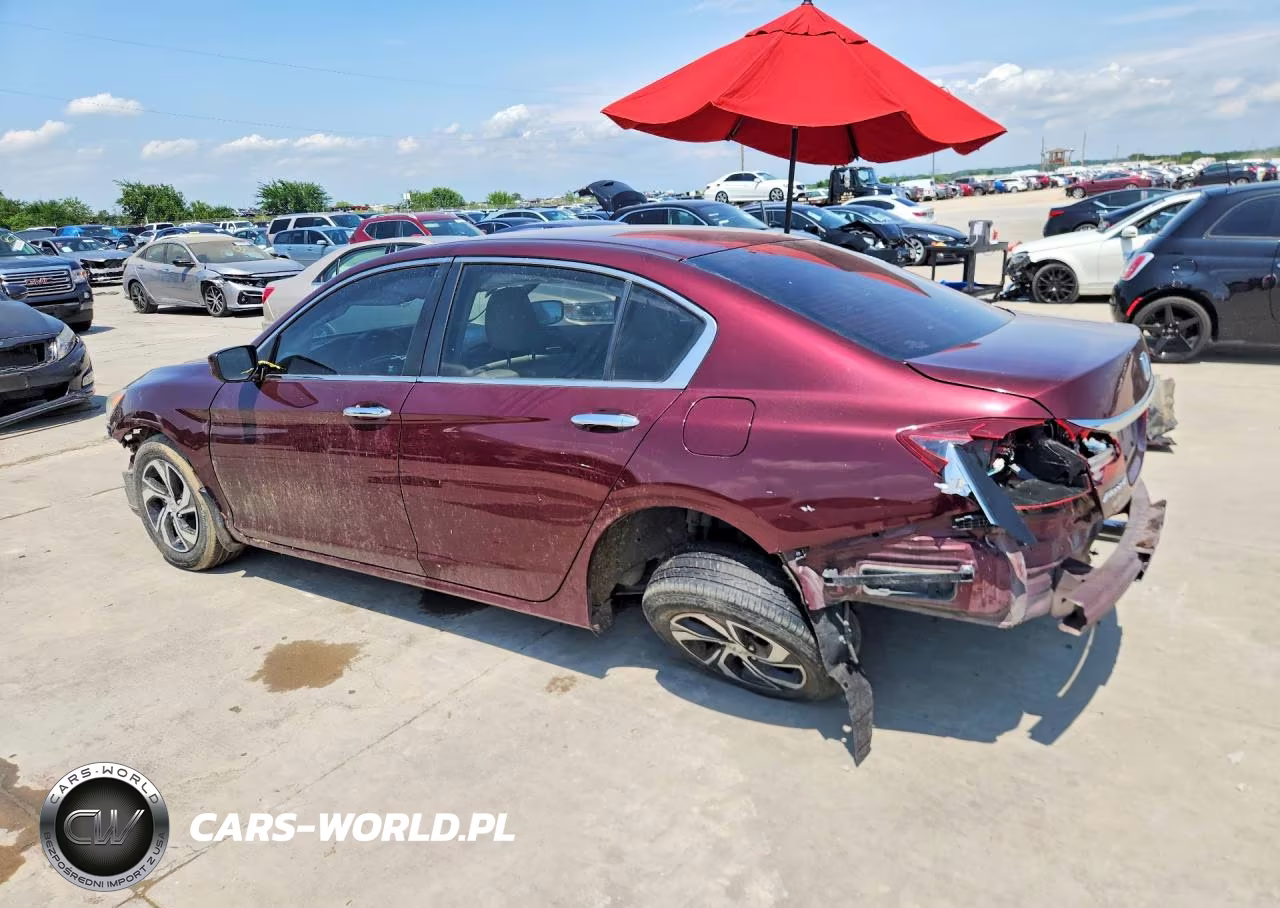 2016 Honda Accord Lx VIN:1HGCR2F33GA135625 - 2