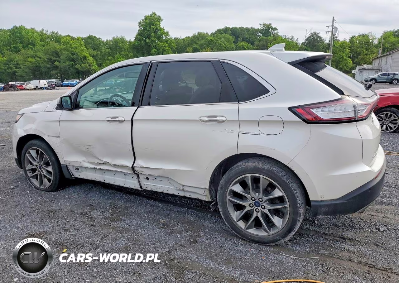 2015 Ford Edge Titanium VIN:2FMPK4K84FBB63711 - 2