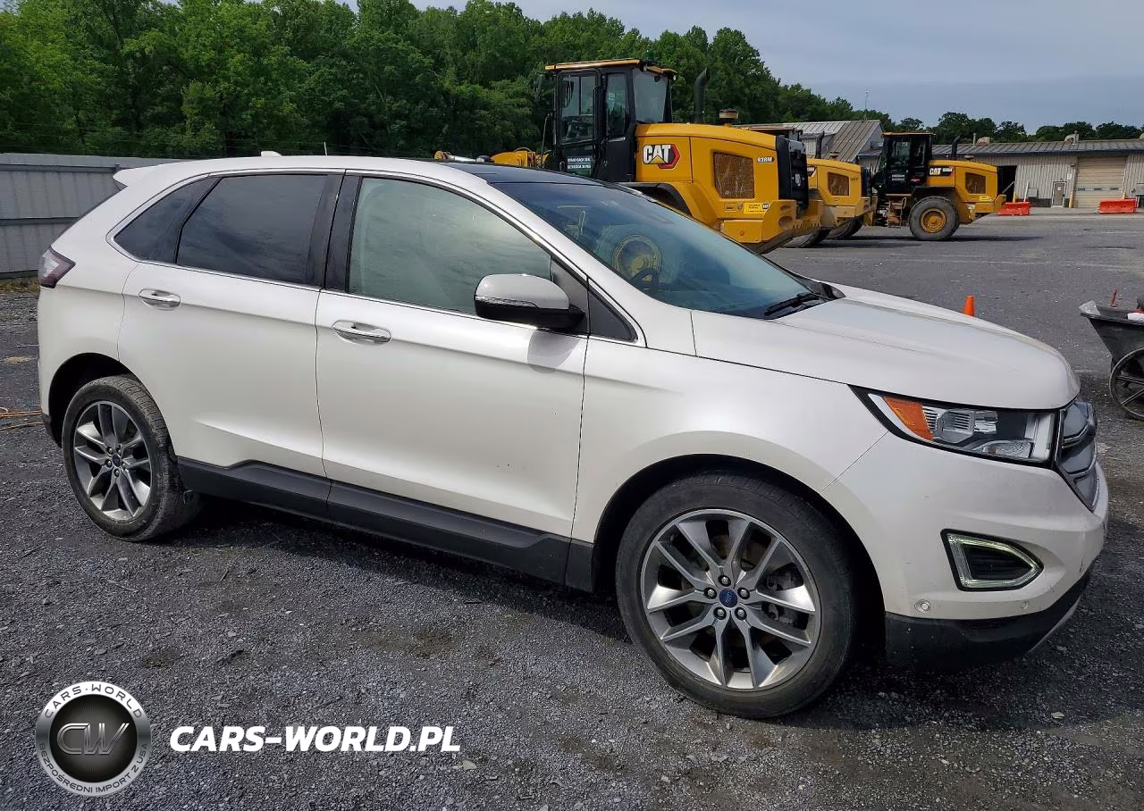 2015 Ford Edge Titanium VIN:2FMPK4K84FBB63711 - 4