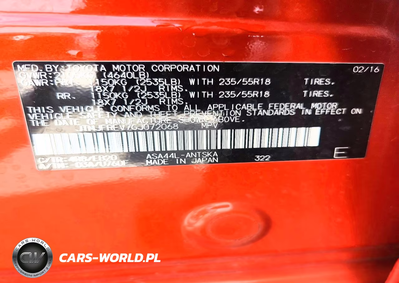 2016 Toyota Rav4 Se VIN:JTMJFREV7GJ072068 - 13