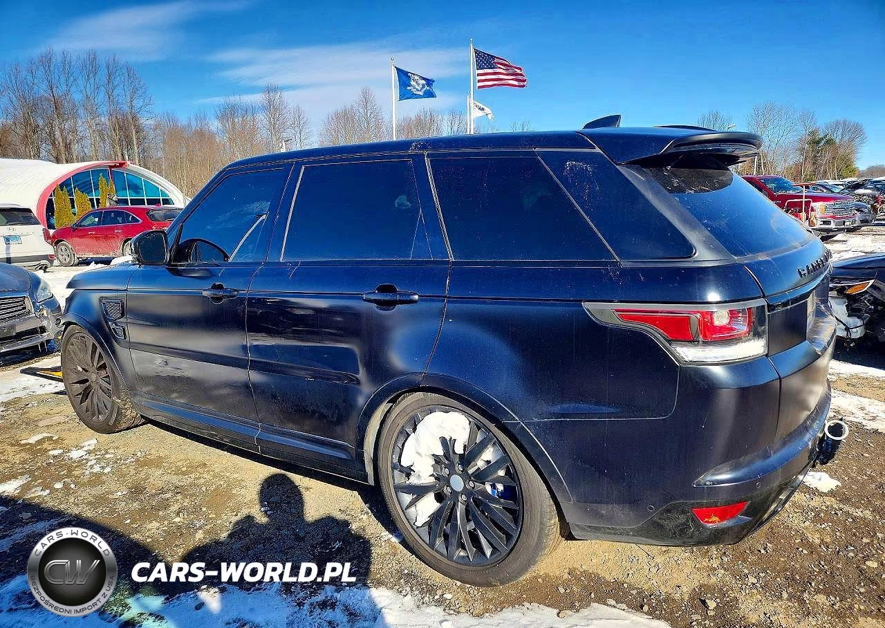 2017 Land Rover Range Rover Sport Svr VIN:SALWZ2FE0HA137128 - 2