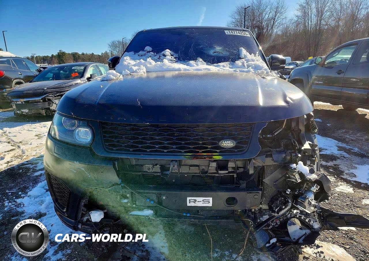 2017 Land Rover Range Rover Sport Svr VIN:SALWZ2FE0HA137128 - 5