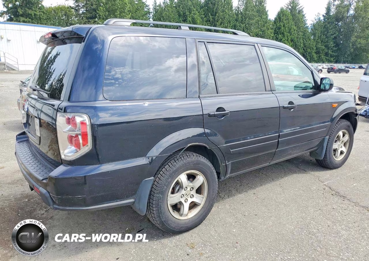 2006 Honda Pilot Ex VIN:5FNYF28696B006881 - 3