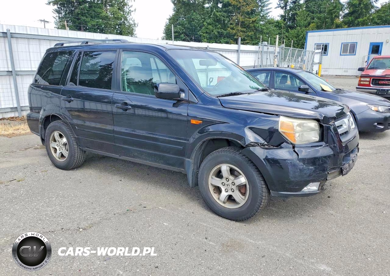 2006 Honda Pilot Ex VIN:5FNYF28696B006881 - 4