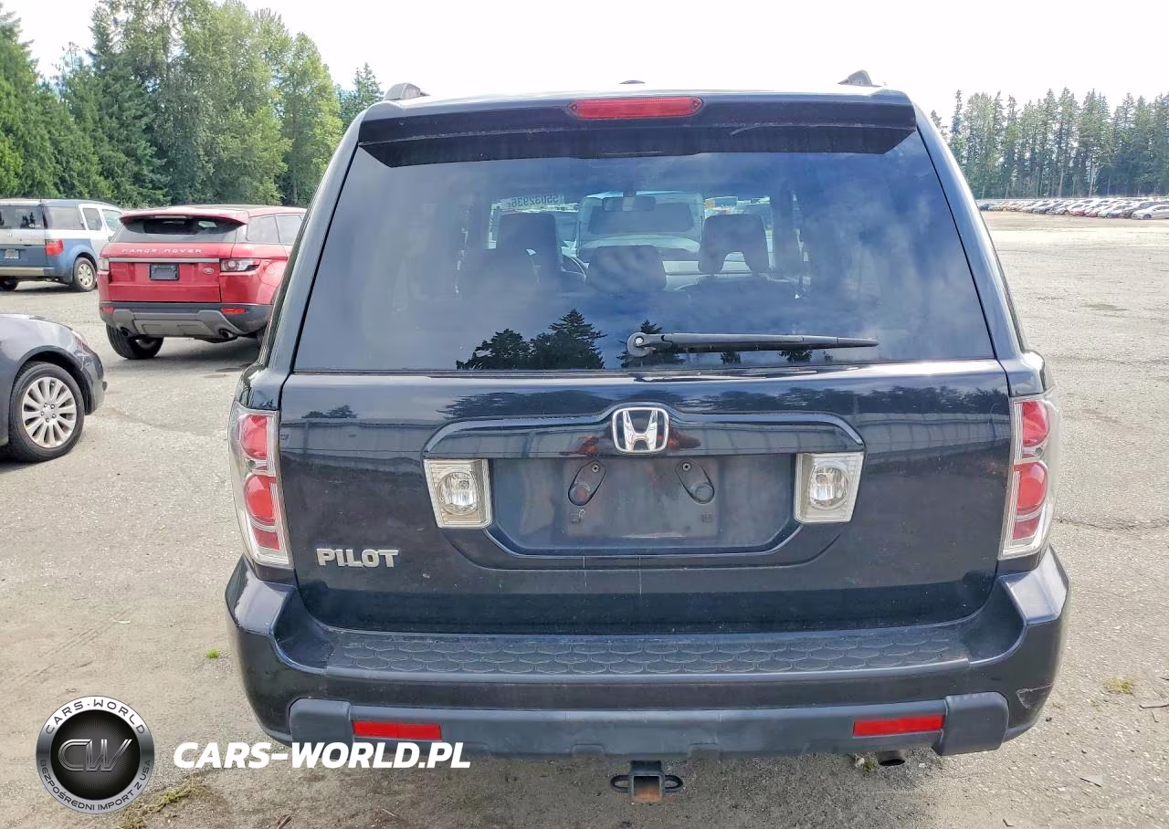 2006 Honda Pilot Ex VIN:5FNYF28696B006881 - 6