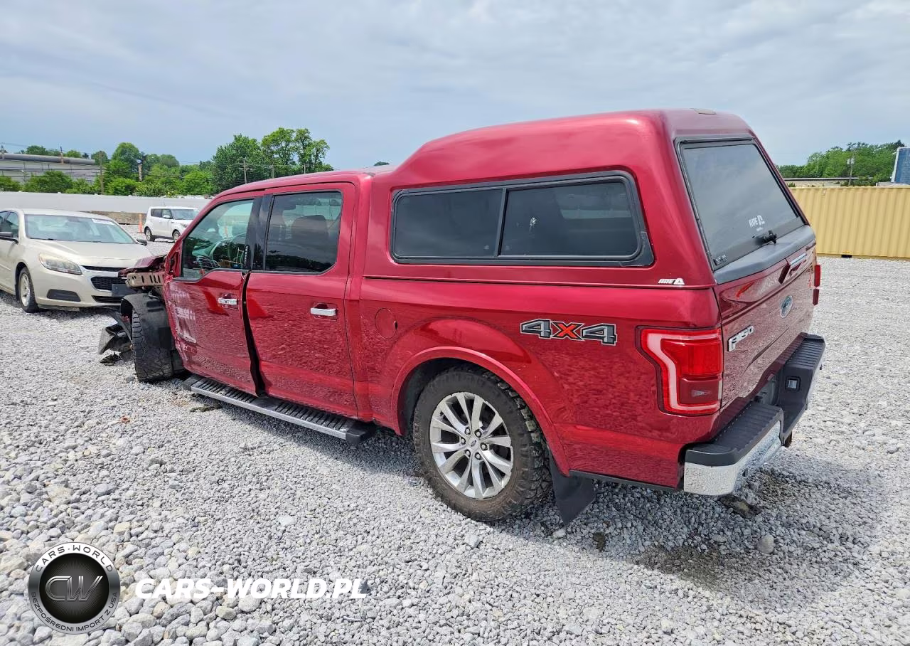 2017 Ford F150 Supercrew VIN:1FTEW1EP2HFB50622 - 2