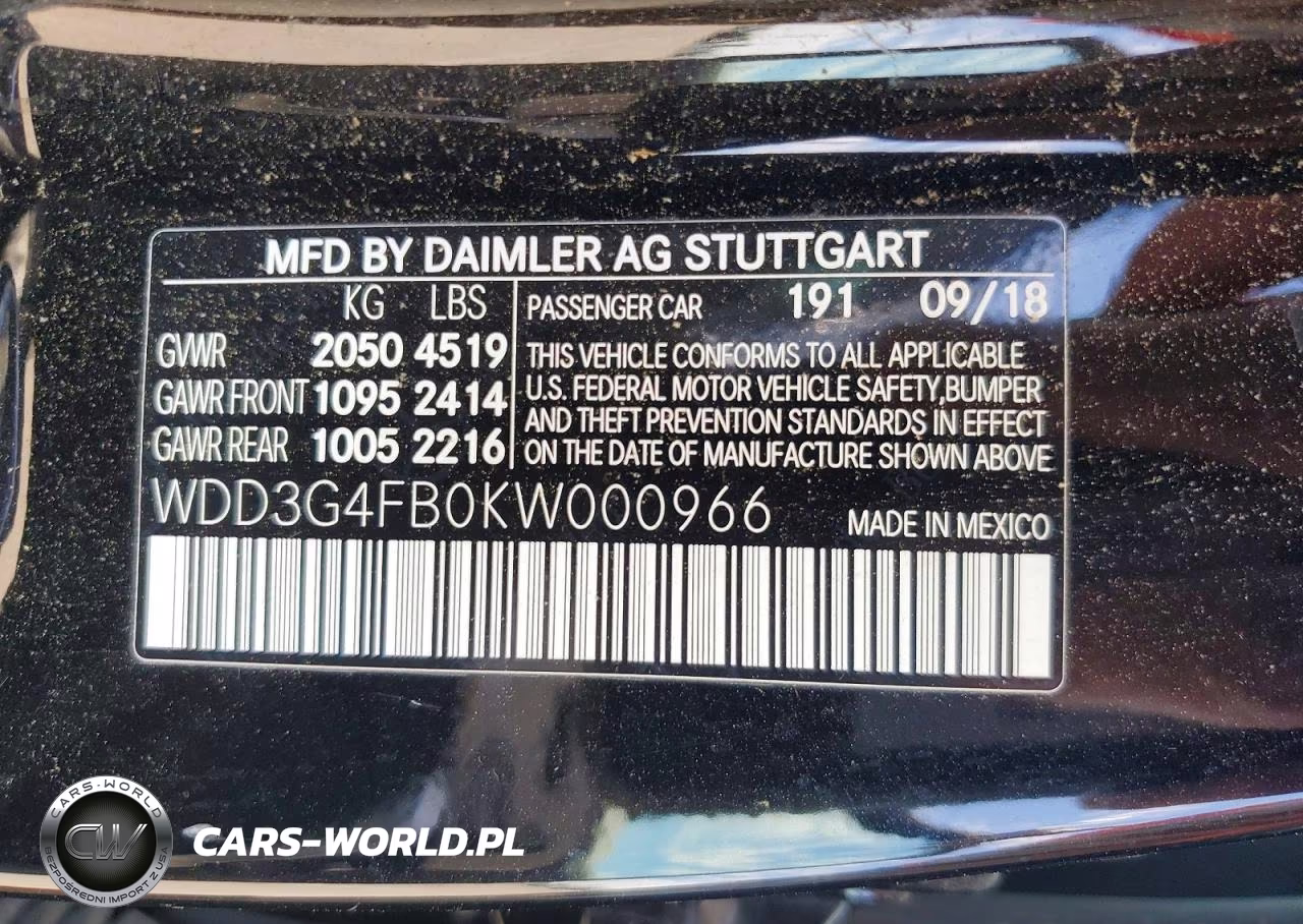 2019 Mercedes-Benz A 220 4Matic VIN:WDD3G4FB0KW000966 - 12