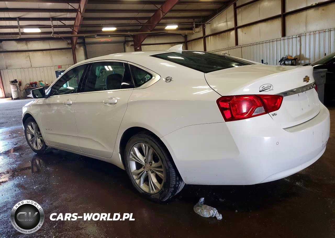 2015 Chevrolet Impala Lt VIN:2G1125S36F9186721 - 2