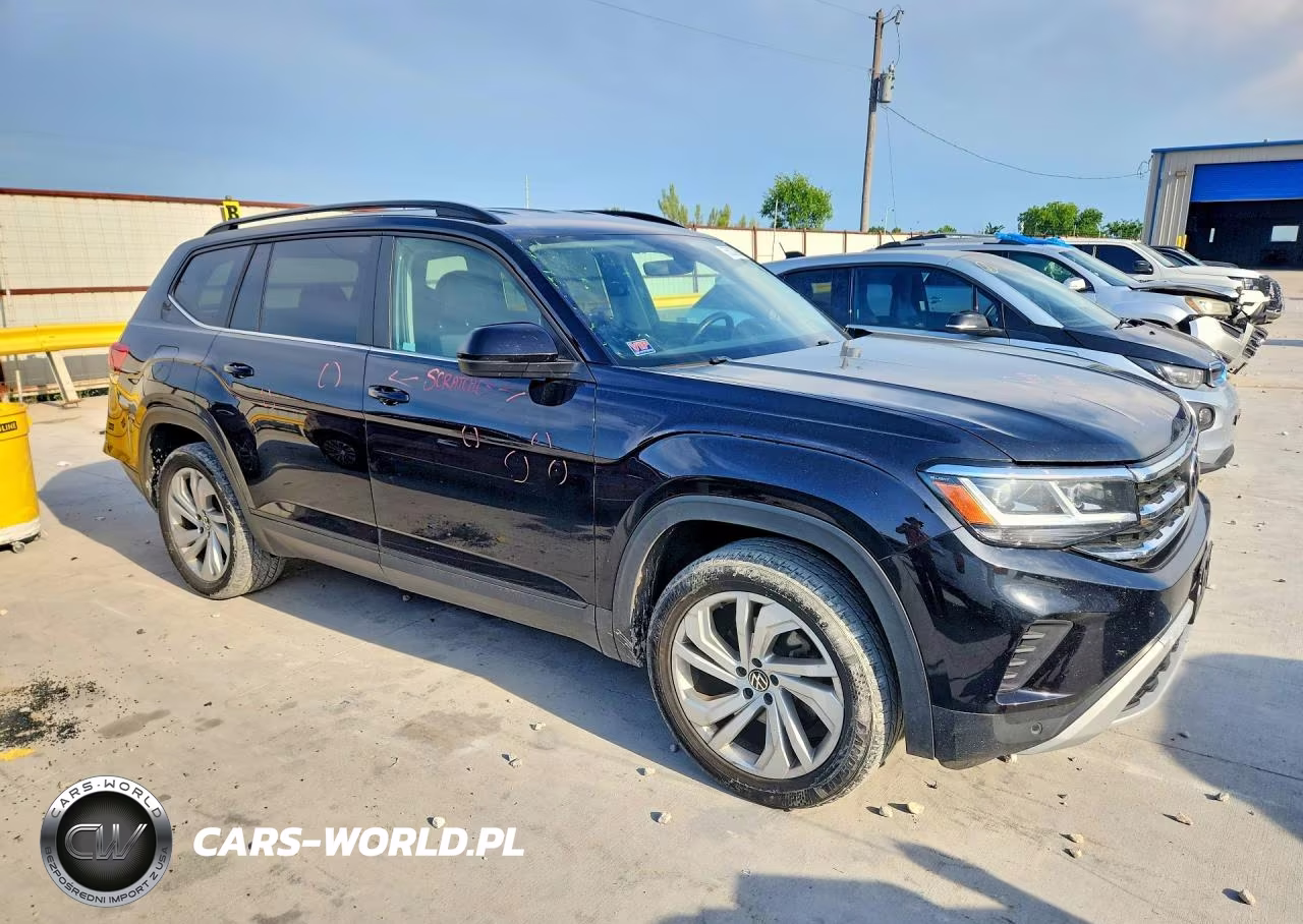 2021 Volkswagen Atlas Se VIN:1V2HR2CA1MC548343 - 4