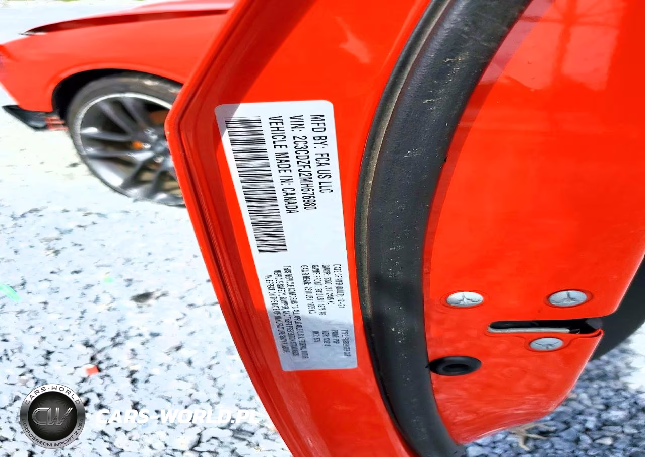 2021 Dodge Challenger R VIN:2C3CDZFJ2MH676980 - 12