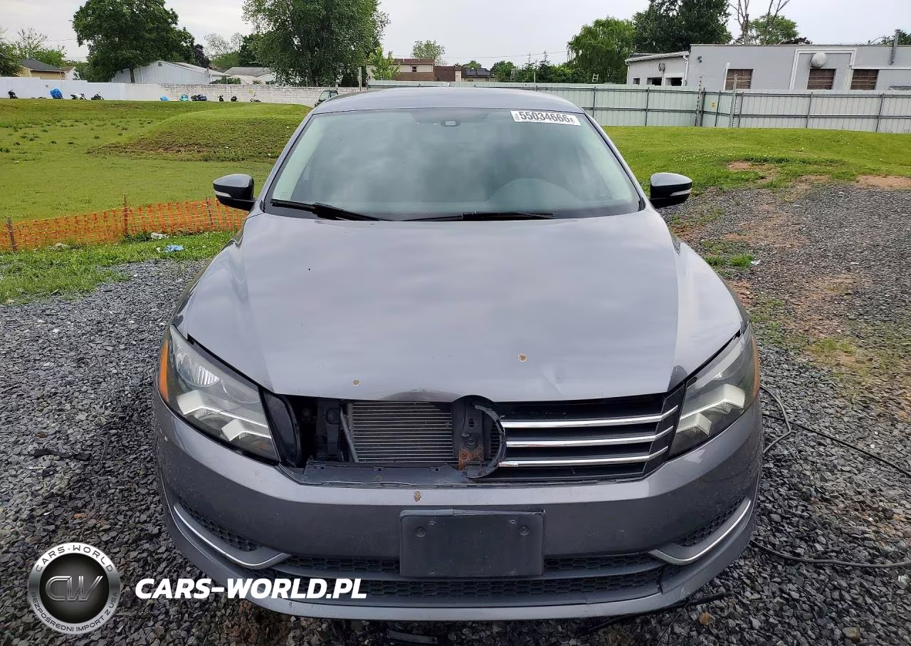 2013 Volkswagen Passat S VIN:1VWAP7A3XDC104224 - 5