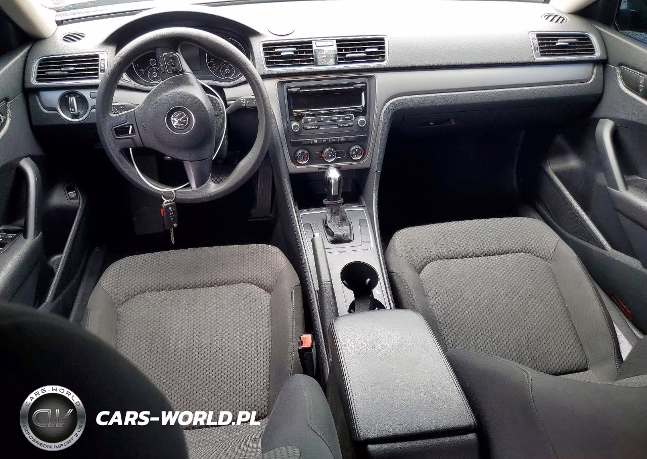 2013 Volkswagen Passat S VIN:1VWAP7A3XDC104224 - 8