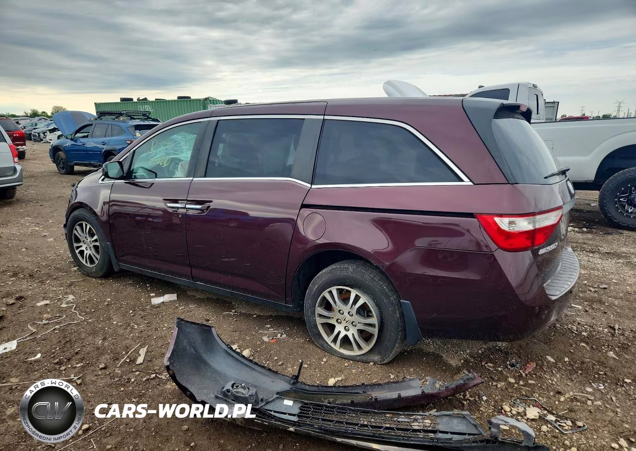 2011 Honda Odyssey Exl VIN:5FNRL5H65BB046674 - 2
