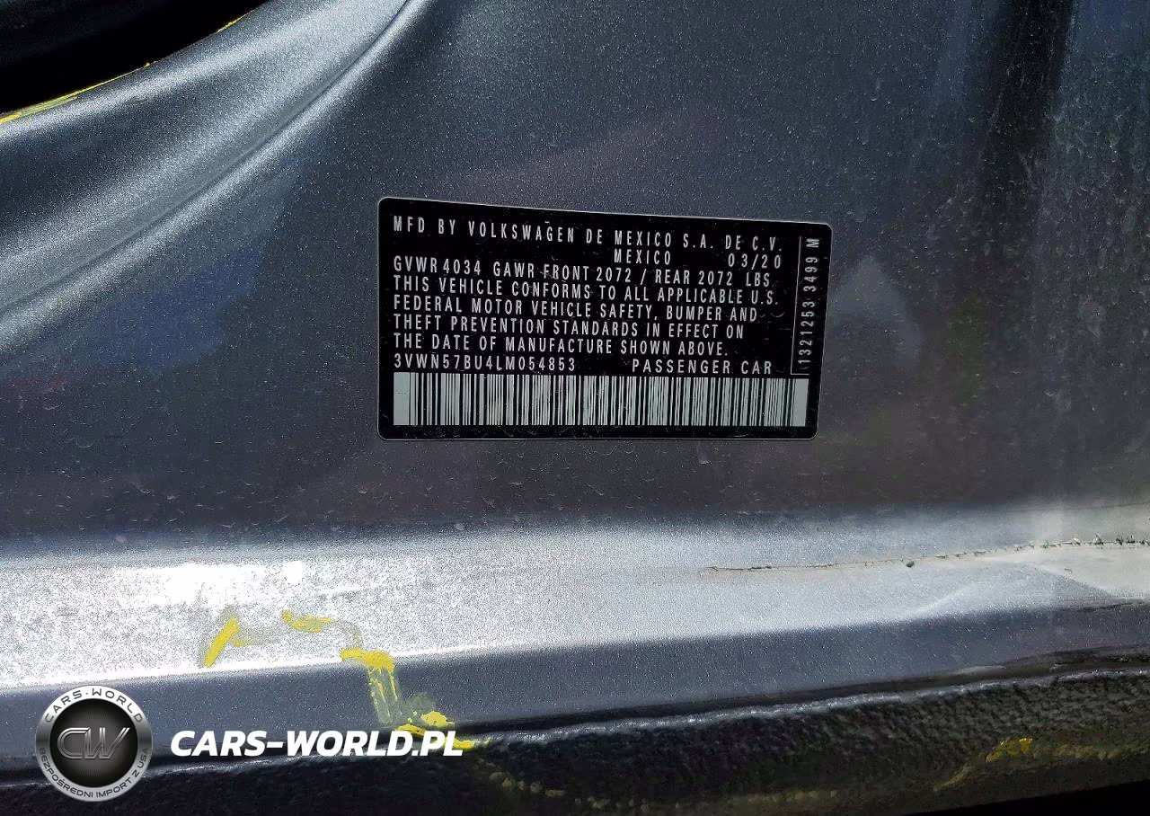 2020 Volkswagen Jetta VIN:3VWN57BU4LM054853 - 13