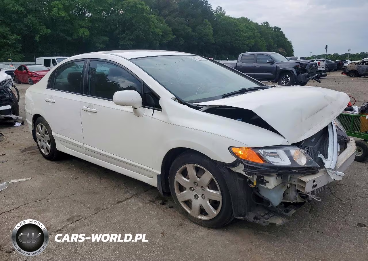 2008 Honda Civic Lx VIN:2HGFA16568H333733 - 4