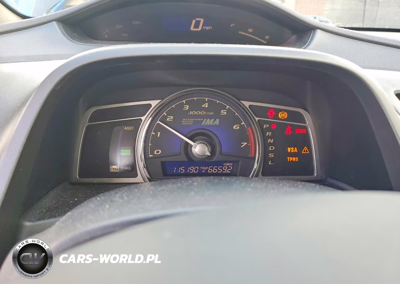 2010 Honda Civic Hybrid VIN:JHMFA3F27AS004441 - 9