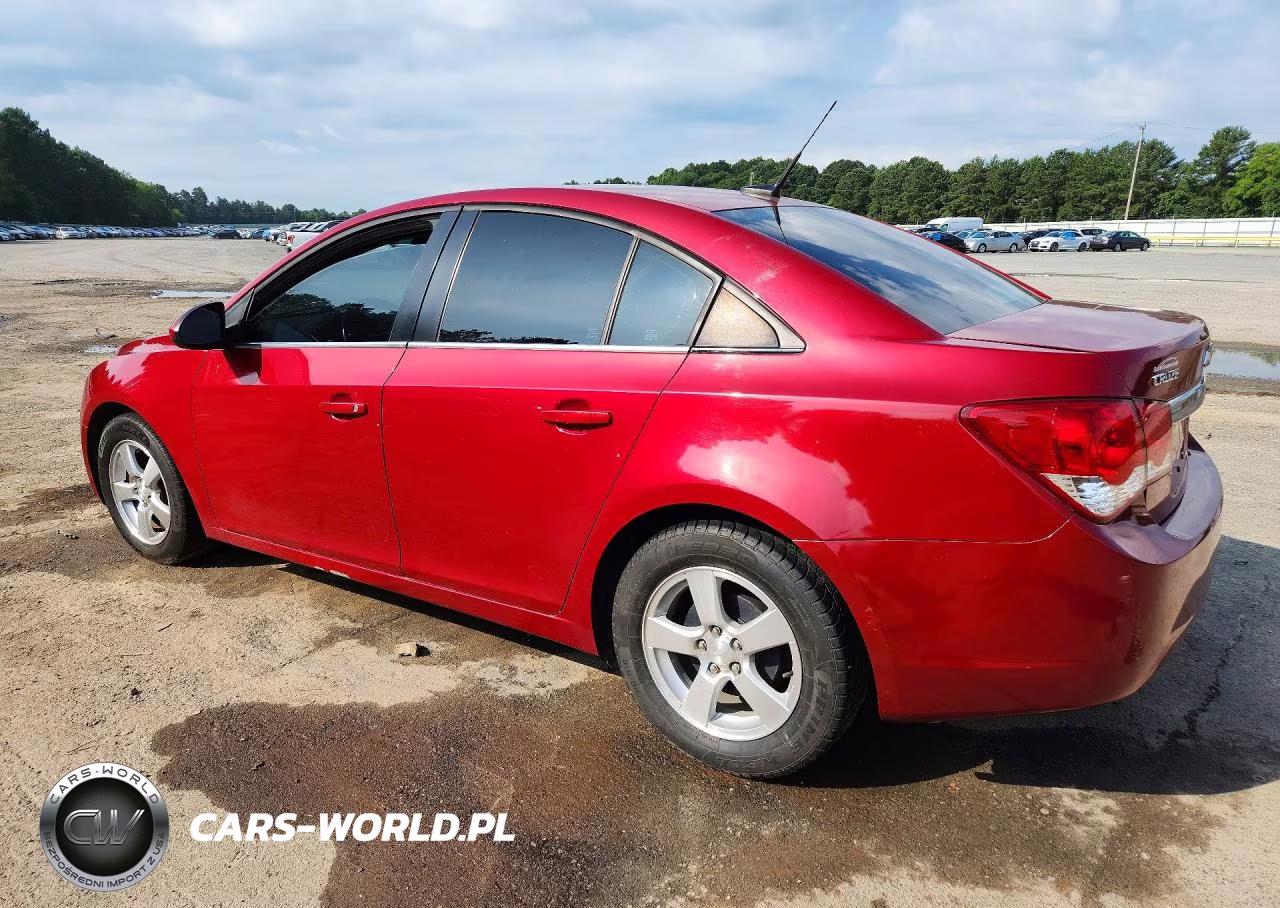 2012 Chevrolet Cruze Lt VIN:1G1PF5SC9C7304322 - 2