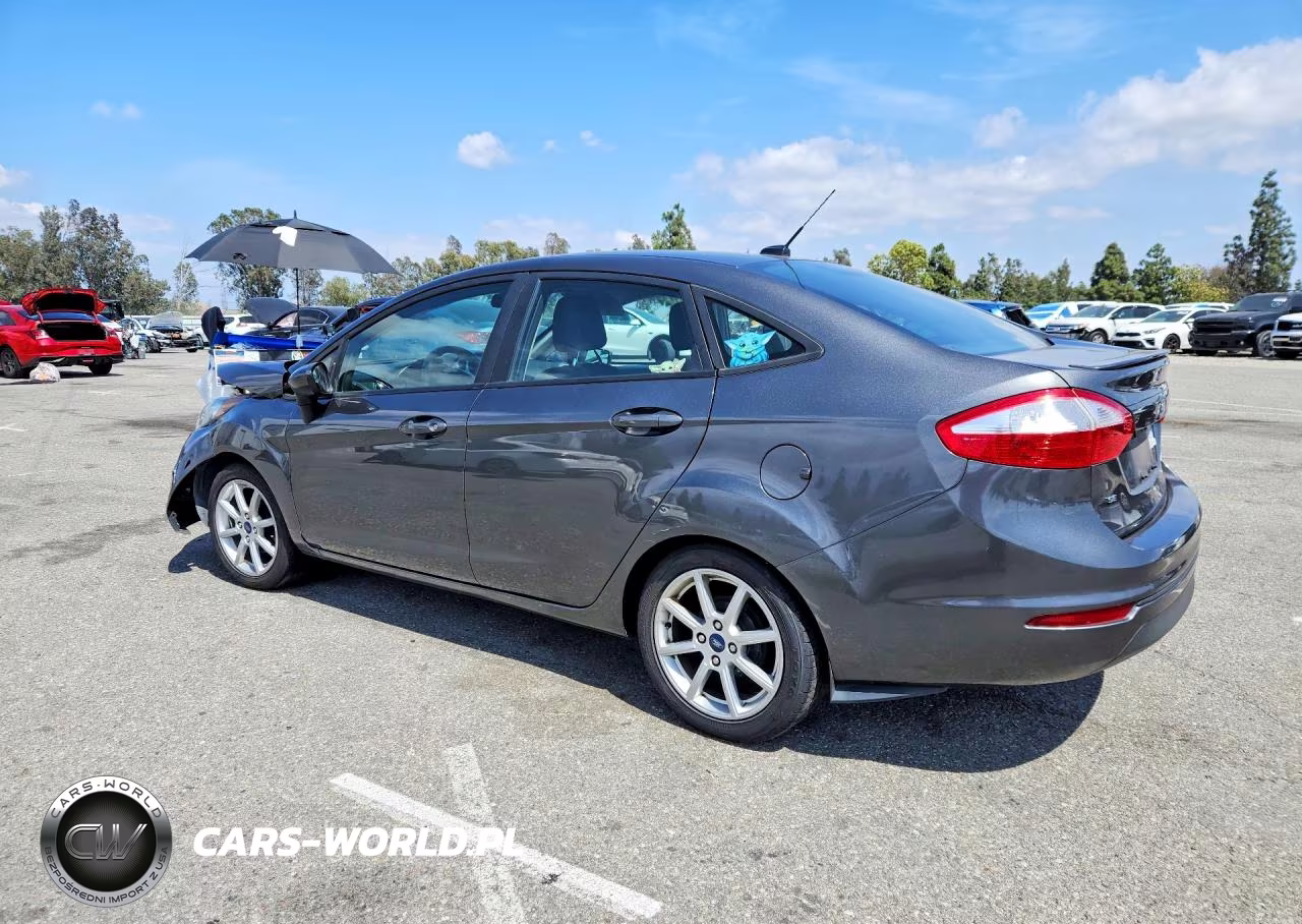 2019 Ford Fiesta Se VIN:3FADP4BJ2KM133892 - 2