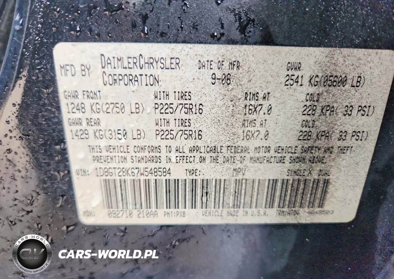 2007 Dodge Nitro Sxt VIN:1D8GT28K67W548584 - 14