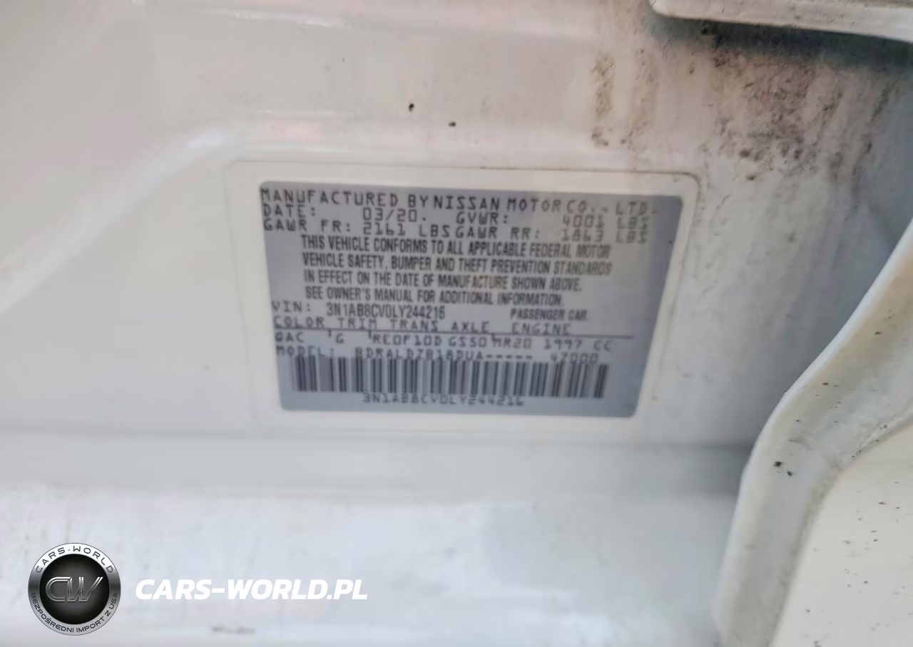 2020 Nissan Sentra Sv VIN:3N1AB8CV0LY244216 - 12